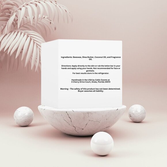 Lotion Bar 3.5 oz, Handmade, Oval Shaped (56 Fragrance Options) - Picture 6 of 6